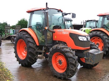 części silnika i hydrauliczne Kubota M9540
